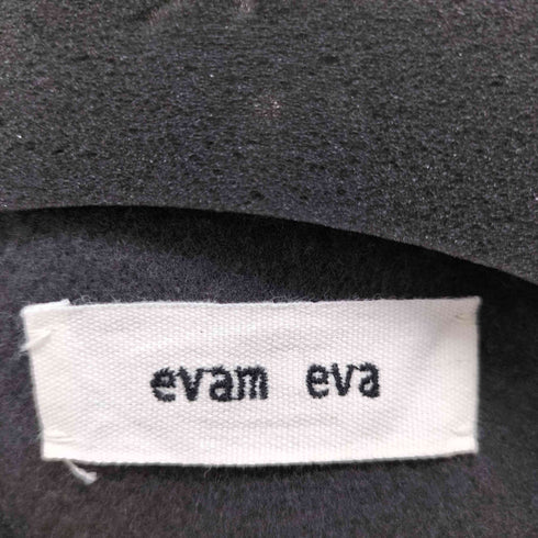 エヴァムエヴァ evam eva ウールナイロン ロングジレ レディース