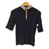 バーバリーゴルフ BURBERRY GOLF 切替 ニット ポロシャツ レディース import:M
