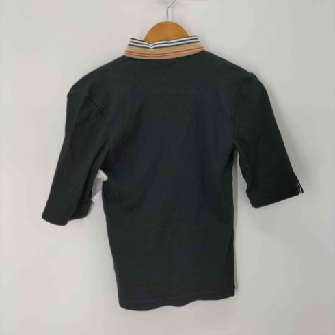 バーバリーゴルフ BURBERRY GOLF 切替 ニット ポロシャツ レディース import:M