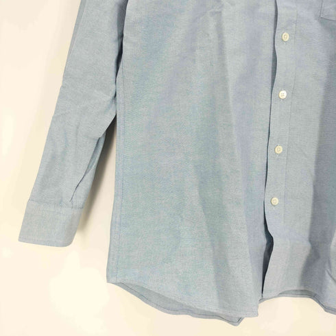 バーバリーロンドン BURBERRY LONDON ロゴ刺繍 襟ノバチェック B.D L/S シャツ メンズ import:L