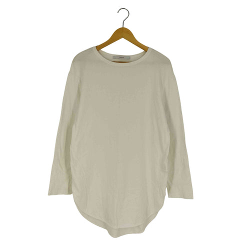フレームワーク FRAMeWORK コットン天竺 ラウンドヘム10 ロングスリーブTシャツ レディース
