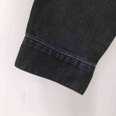 ユニクロ UNIQLO 1ST ブラックデニムジャケット メンズ JPN:S