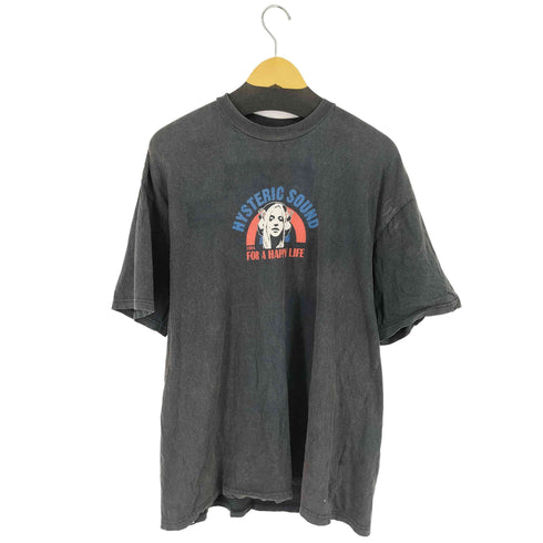 ヒステリックグラマー HYSTERIC GLAMOUR FOR HAPPY LIFE オーバーサイズTシャツ メンズ JPN:L