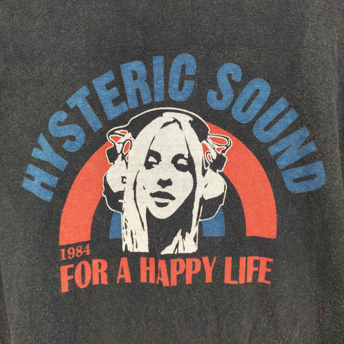 ヒステリックグラマー HYSTERIC GLAMOUR FOR HAPPY LIFE オーバーサイズTシャツ メンズ JPN:L