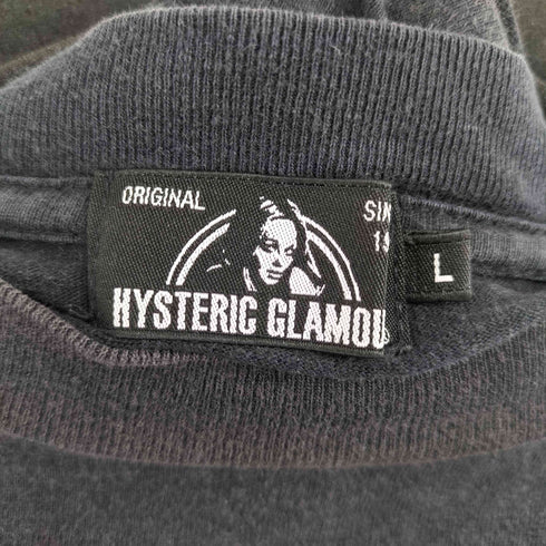 ヒステリックグラマー HYSTERIC GLAMOUR FOR HAPPY LIFE オーバーサイズTシャツ メンズ JPN:L