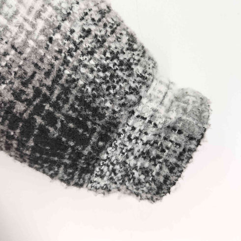 ザラ ZARA flannel hoodei jkt オンブレチェックフーディージャケット メンズ M