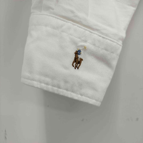 ポロバイラルフローレン Polo by RALPH LAUREN 袖ポニー レギュラーカラー長袖シャツ レディース 0