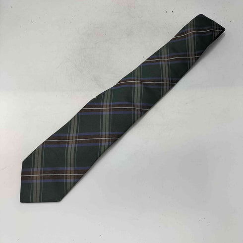 ポールスミス Paul Smith チェック 裏地花柄 シルク ネクタイ メンズ