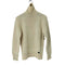ポロバイラルフローレン Polo by RALPH LAUREN レザーロゴパッチ タートルネックニット レディース M