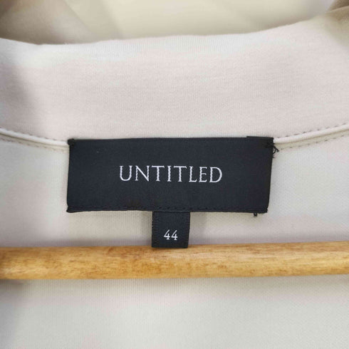 アンタイトル UNTITLED 洗える スムージークッション フーデットコート レディース 44