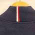 トミーヒルフィガー TOMMY HILFIGER ワンポイント刺繍 コットン ハーフジップ 長袖ニット メンズ L/G