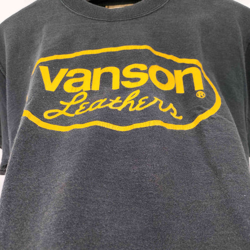 バンソン VANSON USA製 OVAL FB 半袖Tシャツ メンズ import:M