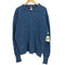 ウールリッチ WOOLRICH 90s made in British ウール ナイロン クルーネック ミックスカラー 長袖ニット メンズ import:L
