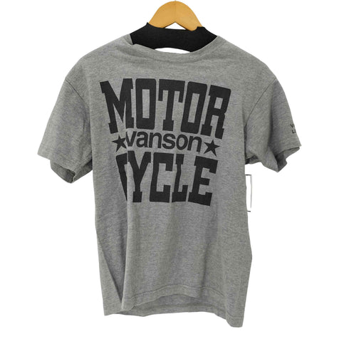 バンソン VANSON MOTOR CYCLE 半袖Tシャツ メンズ import:M