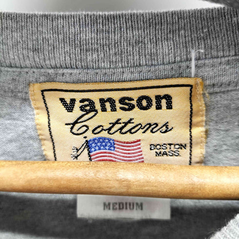 バンソン VANSON MOTOR CYCLE 半袖Tシャツ メンズ import:M