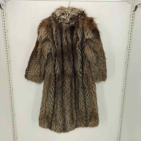 DAIFUR ファー ロング コート レディース 7