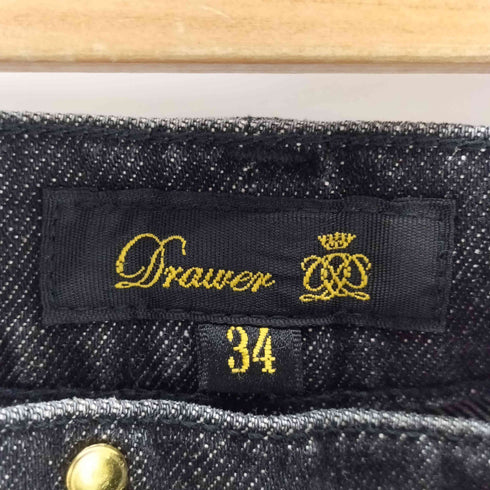 ドゥロワー Drawer センタープレスデニムパンツ レディース JPN:34