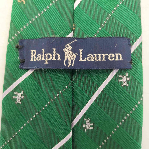 ラルフローレン RALPH LAUREN ベア 刺繍 トラッド ネクタイ メンズ