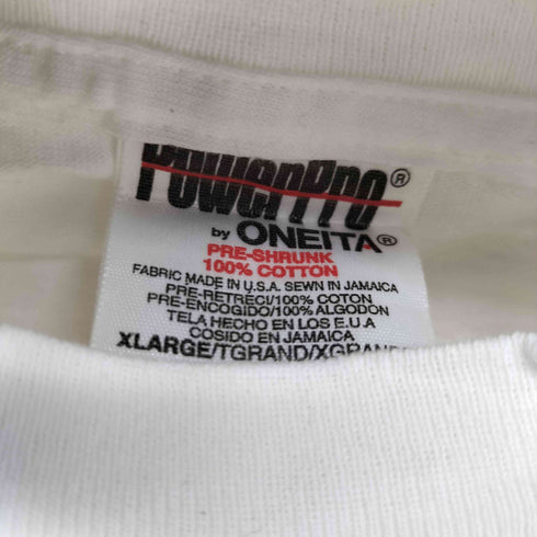 オニータ ONEITA USA製 シングルステッチ 企業Tシャツ メンズ import:XL