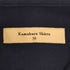 カマクラシャツ 鎌倉シャツ Washable Suede Safari Shirt レディース JPN:38
