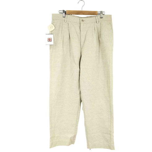 ドッカーズ DOCKERS KHAKIS リネン 2タックパンツ メンズ 36X32