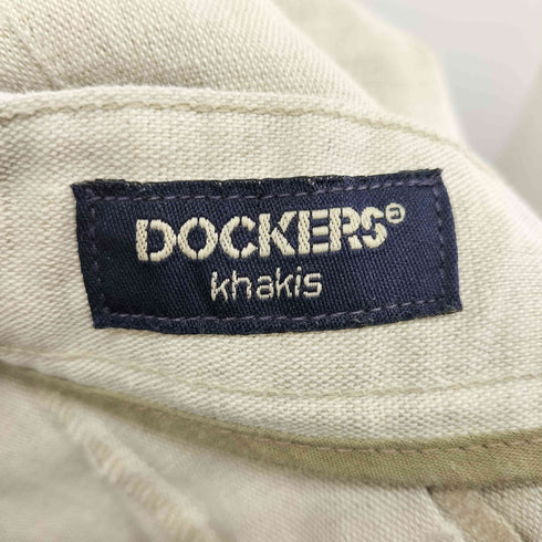 ドッカーズ DOCKERS KHAKIS リネン 2タックパンツ メンズ 36X32