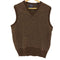 Allen Jolly スコットランド製 ALL WOOL SHETLAND ミックスカラー ウール ベスト メンズ import:L