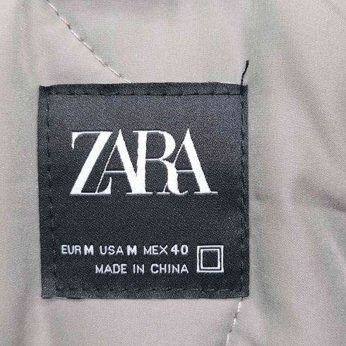 ザラ ZARA フェイクスエード ボンバージャケット メンズ import:M