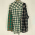 アジョバイアジョ AJOBYAJO Oversized Check Mix Shirt オーバーサイズ ミックス チェック シャツ 韓国 メンズ