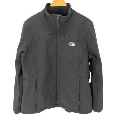 ザノースフェイス THE NORTH FACE フロントロゴ刺繍ソフトシェルジャケット メンズ import:XL