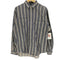 エディーバウアー Eddie Bauer 80-90S 黒タグ Bainbridge Flannel L/S ストライプ シャツ メンズ import:L