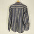 エディーバウアー Eddie Bauer 80-90S 黒タグ Bainbridge Flannel L/S ストライプ シャツ メンズ import:L