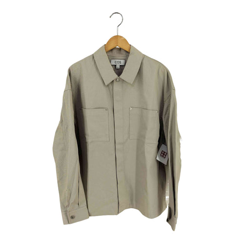 コス COS OVERSIZED TWILL UTILITY SHIRT メンズ import:M