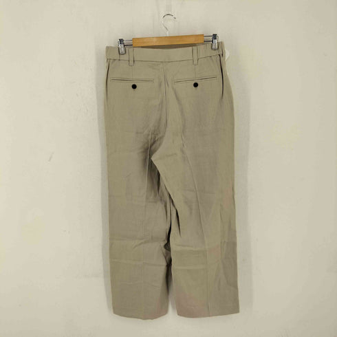 コス COS FLUID LINEN WIDE-LEG TROUSERS メンズ 50