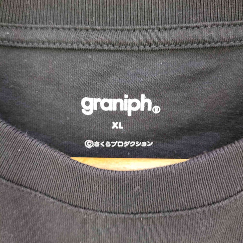 グラニフ graniph キャラクタープリント Tシャツ メンズ JPN:XL