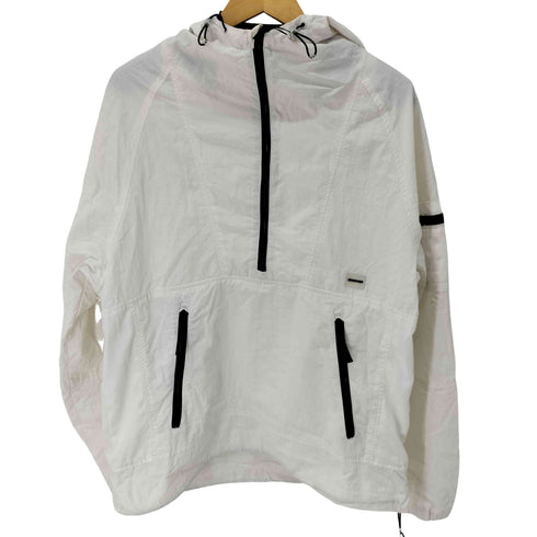 ベルシュカ BERSHKA ハーフジップアノラックパーカー メンズ import:M