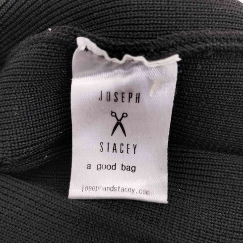 JOSEPH STACEY ラッキープリーツニット デイジーウイング リッチブラック ニットバック レディース