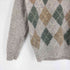 ラッキーストライク LUCKY STRIKE NEW WOOL アーガイル柄 クルーネック ニット メンズ import:M