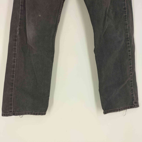 リーバイス Levis 505 ボタン裏 977 刻印 ジップフライ ブラック デニム パンツ メンズ W:34 L:30