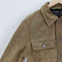 ジェイクルー J.CREW 00S Suede Leather Jacket スウェード レザー トラッカー ジャケット 裏地 ボーダー ブランケット メンズ import:S