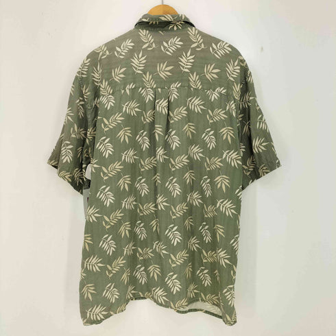 ジョスエーバンク Jos A Bank 90s シルク100 オープンカラー アロハシャツ メンズ import:XL
