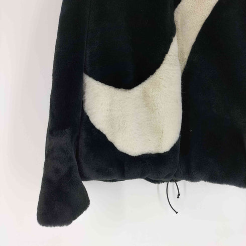 ナイキ NIKE 20AW Faux Fur Jacket エコファー ビッグスウッシュ フリースジャケット ユニセックス メンズ import:XXL