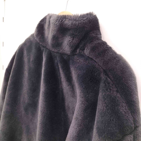 ナイキ NIKE 20AW Faux Fur Jacket エコファー ビッグスウッシュ フリースジャケット ユニセックス メンズ import:XXL
