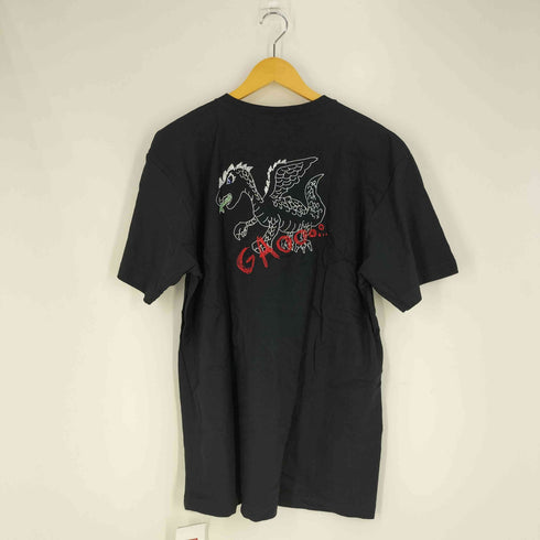 HIGH GATE ドラゴン刺繍 Tシャツ メンズ 2