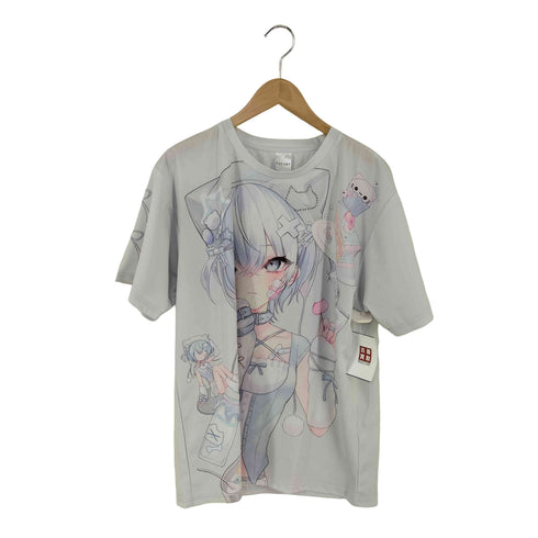LAFARY キャラクタープリントTシャツ メンズ FREE