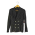 ヨウジヤマモト Yohji Yamamoto LINEN CLOTH 6B HAND STITCH DOUBLE JACKET リネン クロス ハンド ステッチ ダブル ジャケット レディース JPN:2