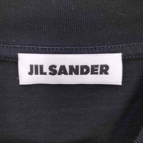 ジルサンダー JIL SANDER Solid Boxy Fit T-Shirt オーバーサイズ モックネック Tシャツ メンズ import:L