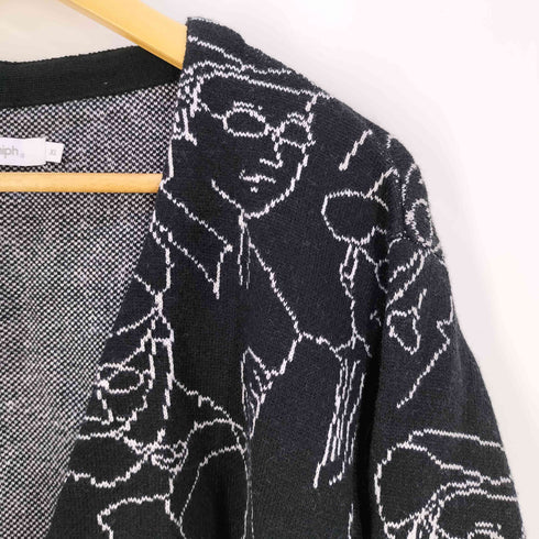 グラニフ graniph ナイスミドルエイジドメイン おじさん カーディガン メンズ JPN:XL
