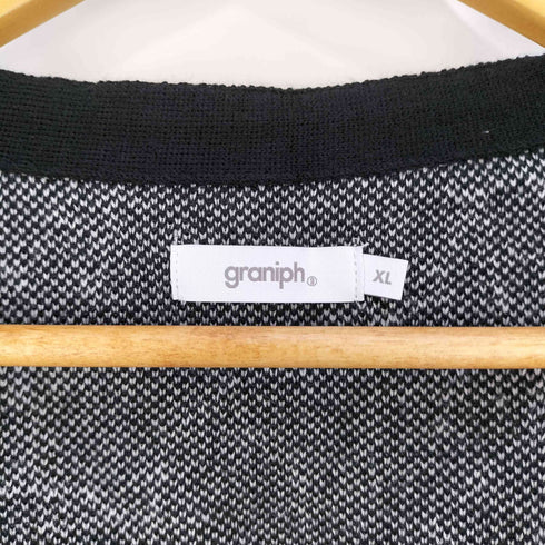 グラニフ graniph ナイスミドルエイジドメイン おじさん カーディガン メンズ JPN:XL