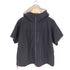 レギュレーションヨウジヤマモト REGULATION Yohji Yamamoto 20AW Pre WOOL NYLON Hooded ウール ナイロン ジップアップ S/S フーデッド パーカー メンズ JPN:2